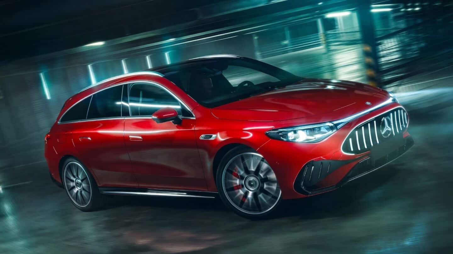 Mercedes-AMG's CLA 45 goes electric