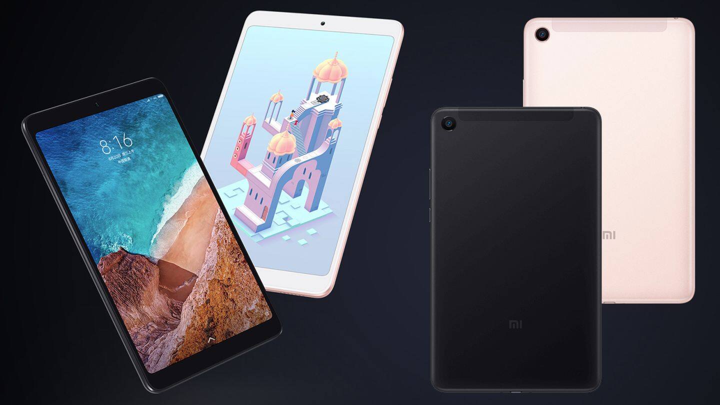 Xiaomi Mi Pad 4 with LTE, AI Face Unlock launched