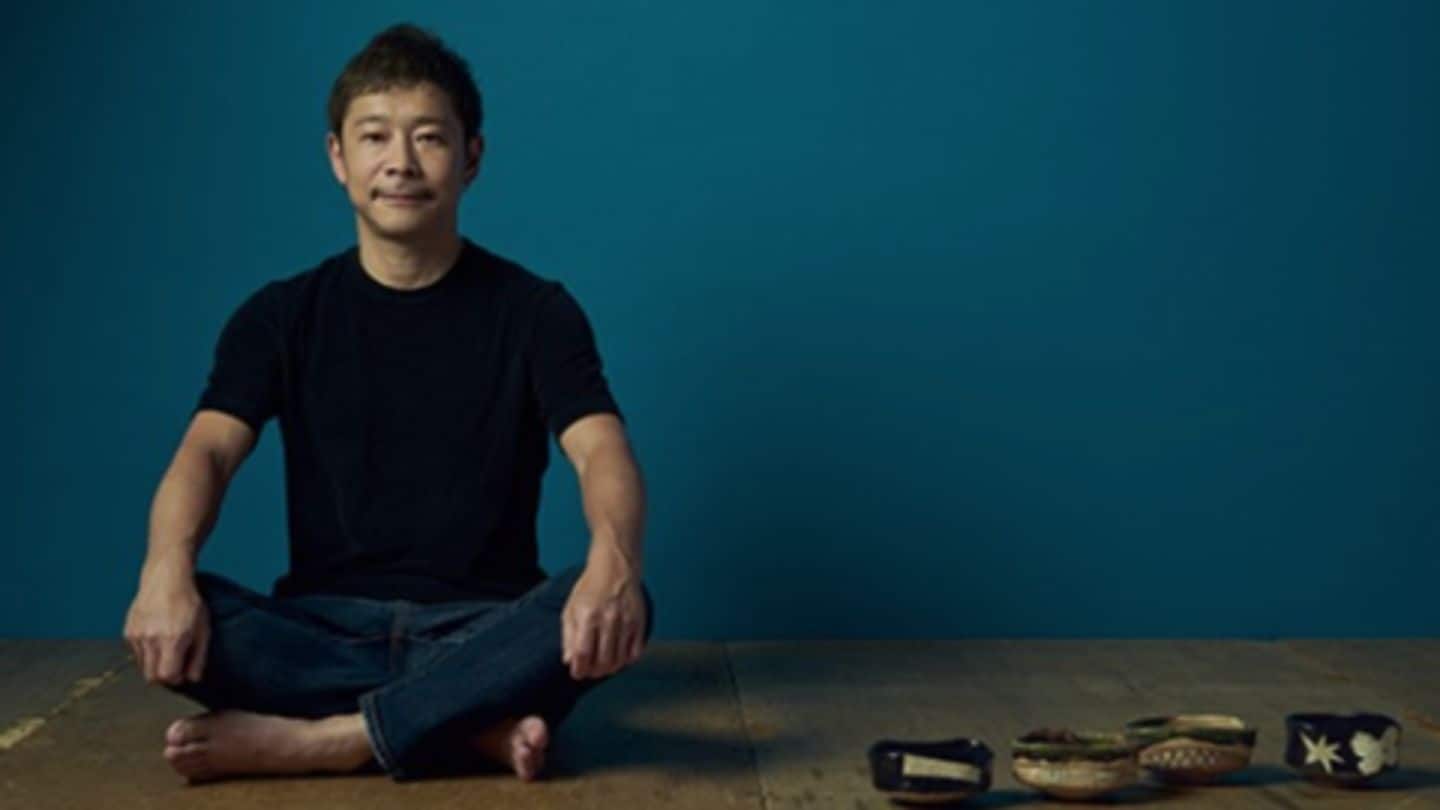 Now know a little about Yusaku Maezawa as well Now know a little about Yusaku Maezawa as well