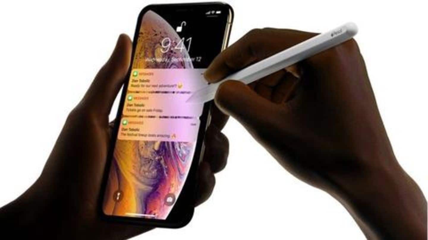 2019 iPhones will support Apple Pencil. RIP Steve Jobs