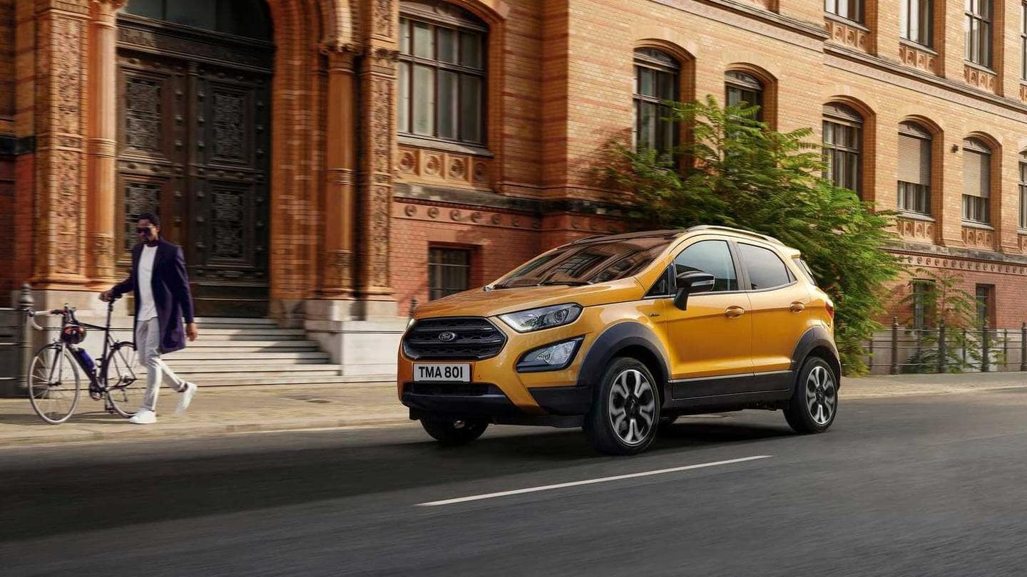 Ford EcoSport Active SUV breaks cover: Details here