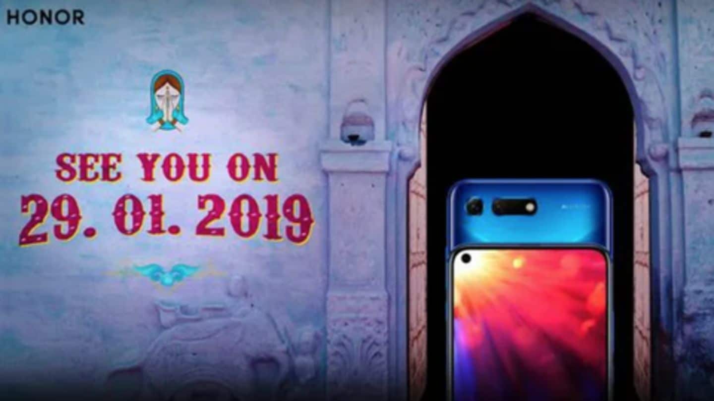 Honor View 20 to launch in India on January 29