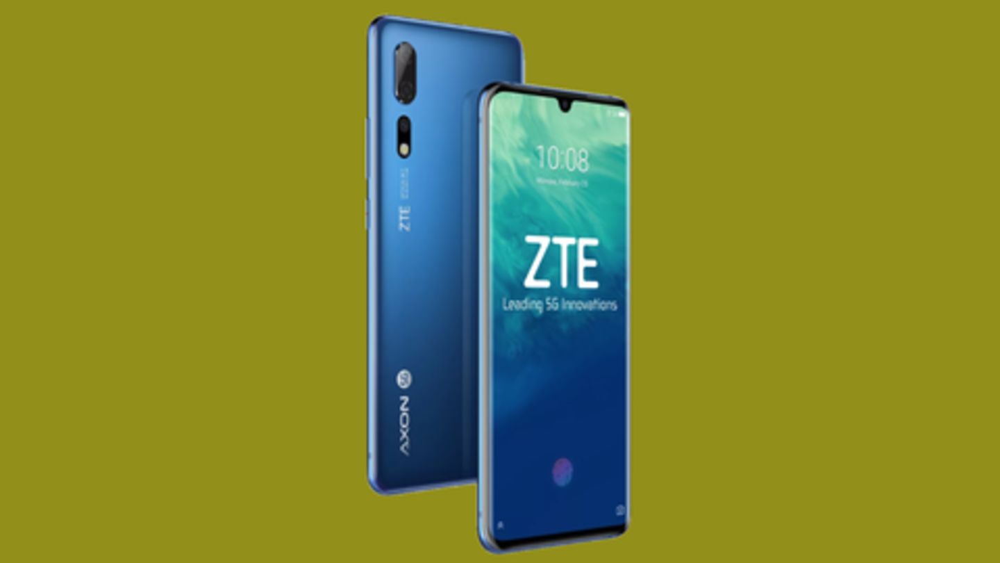 ZTE's first 5G smartphone launched: Details here