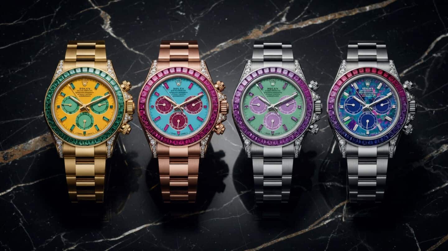 This 4-watch Rolex set just sold for nearly $50M