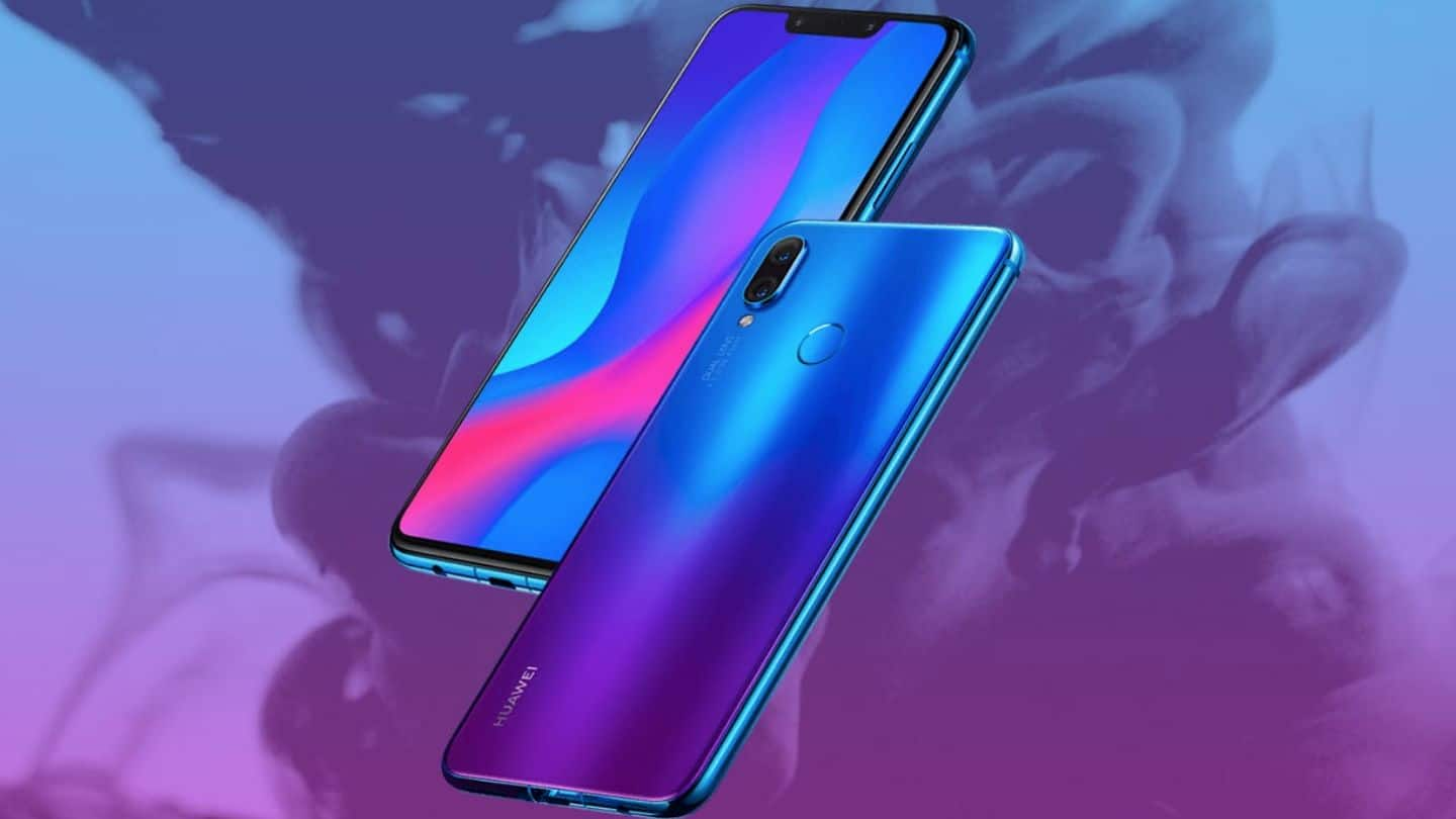 Huawei Nova 3i goes on sale today via Amazon