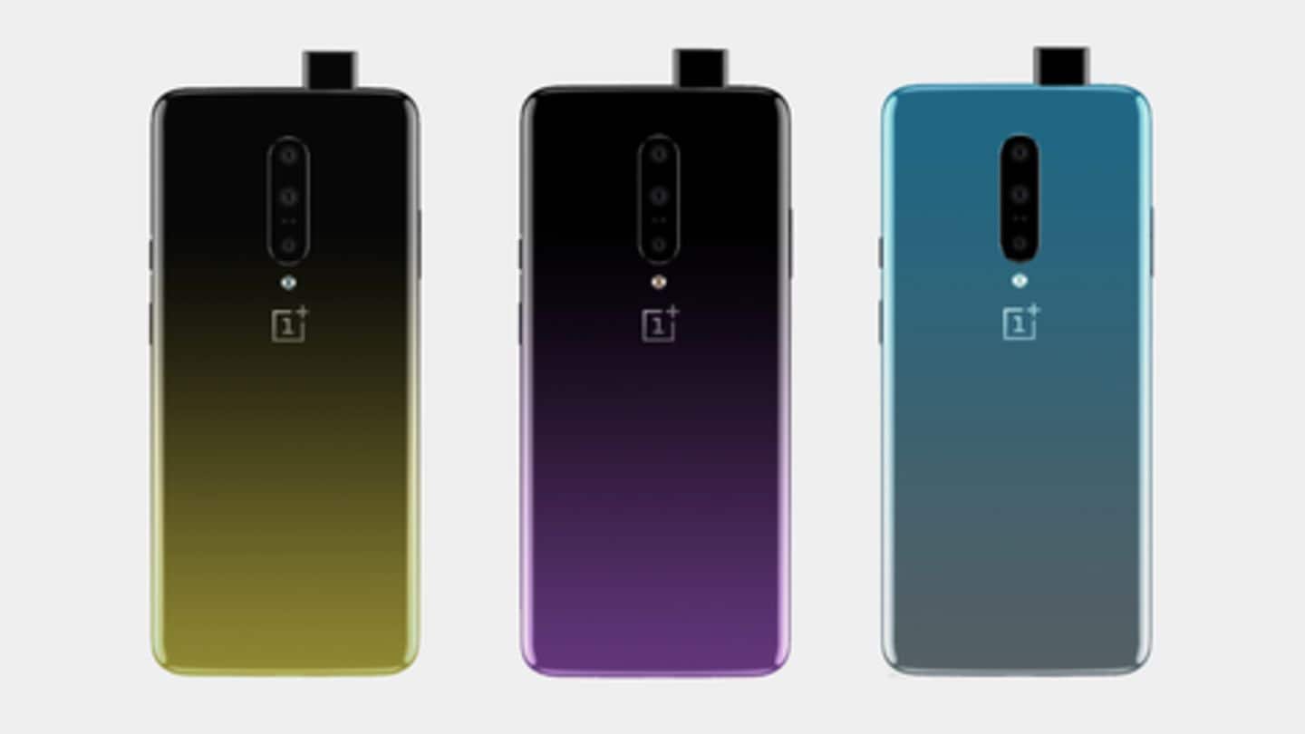OnePlus 7 leak reveals new gradient colors, reiterates design change