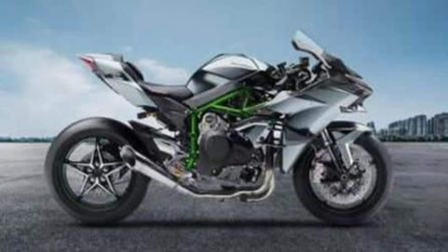 Kawasaki Ninja H2R: Priced at Rs. 72 lakh Kawasaki Ninja H2R: Priced at Rs. 72 lakh