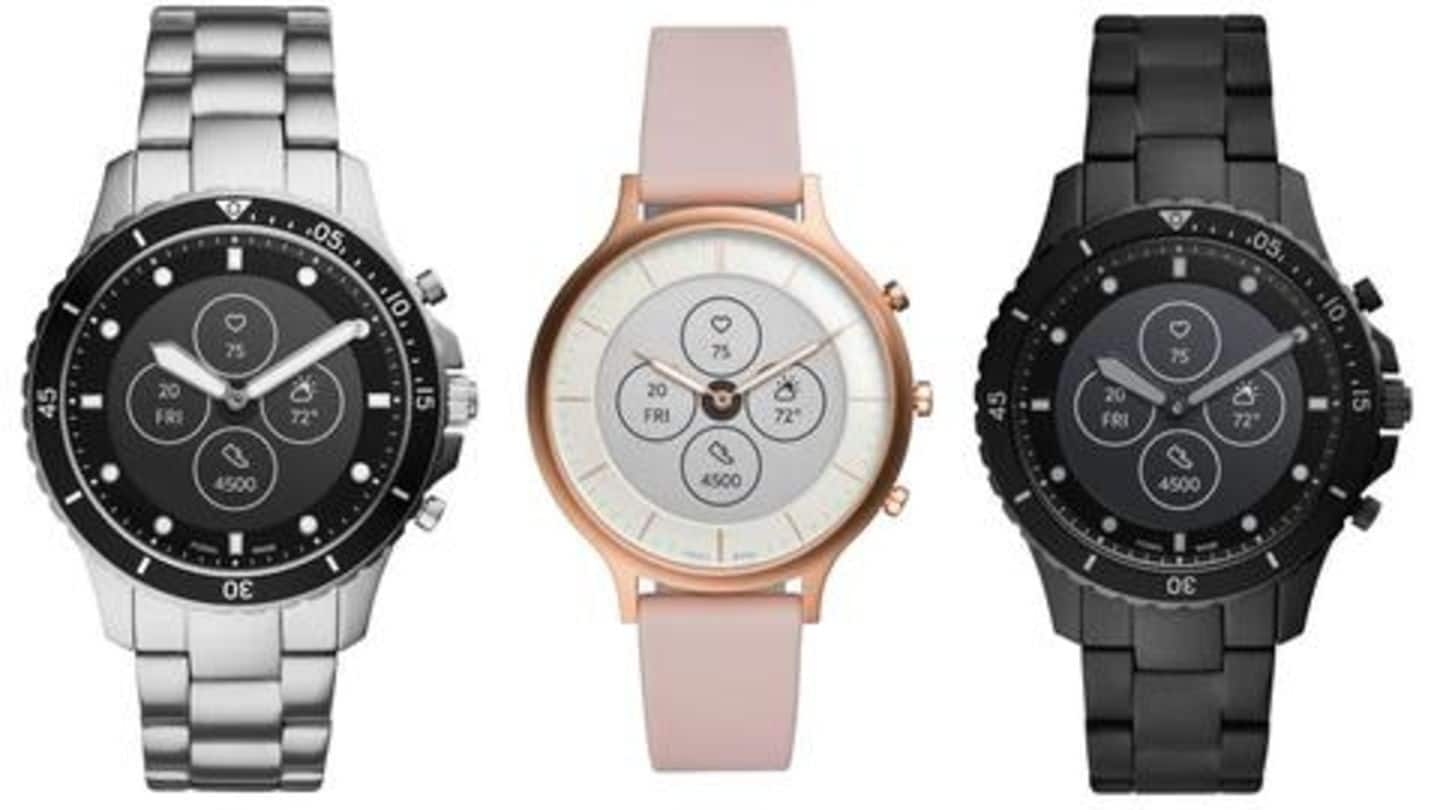 Fossil Hybrid HR smartwatch launched in India at Rs. 15 000