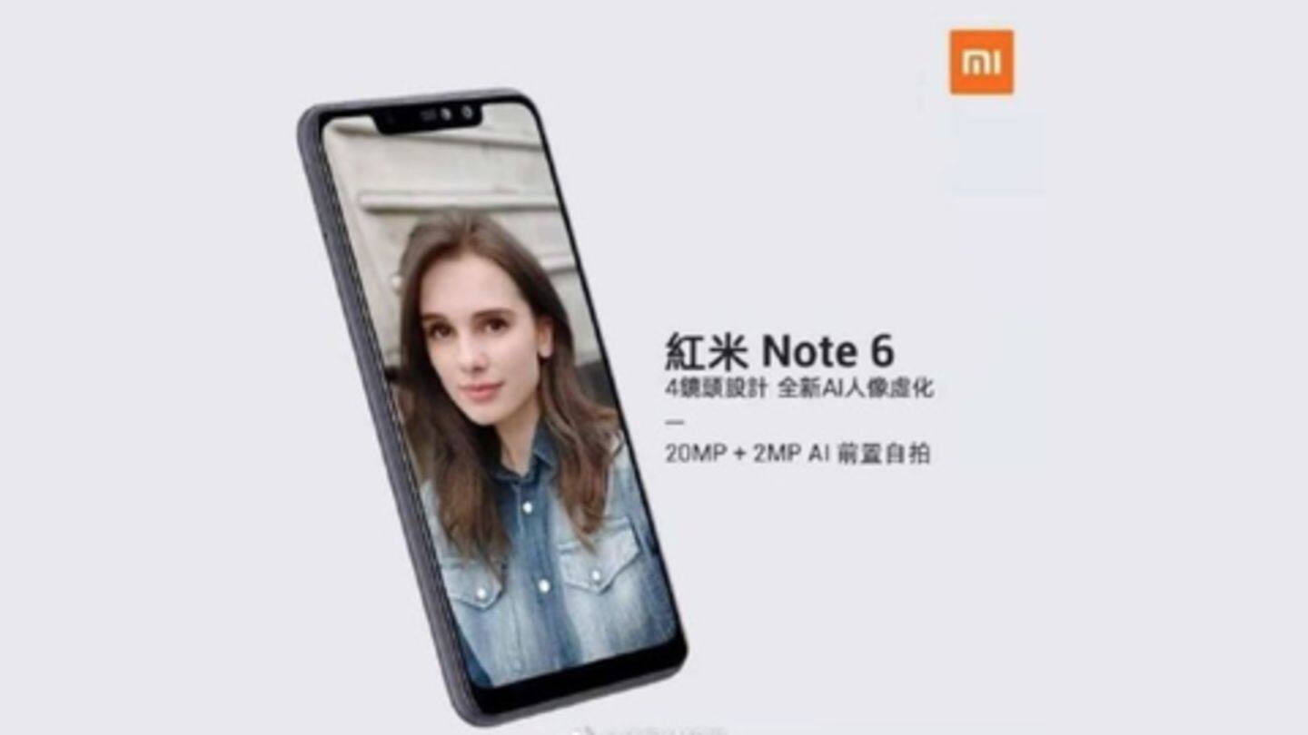Redmi Note 6 to launch in China on November 6