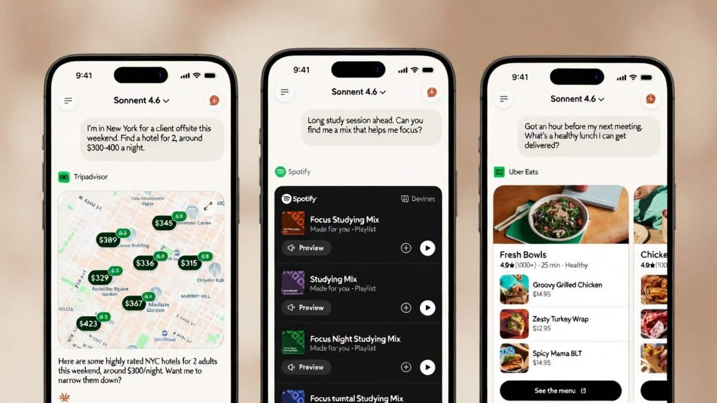Claude AI can now pull data from your everyday apps