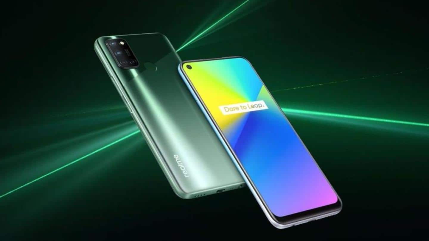 Realme 7i, with 90Hz display, launched at Rs. 12,000 | NewsBytes