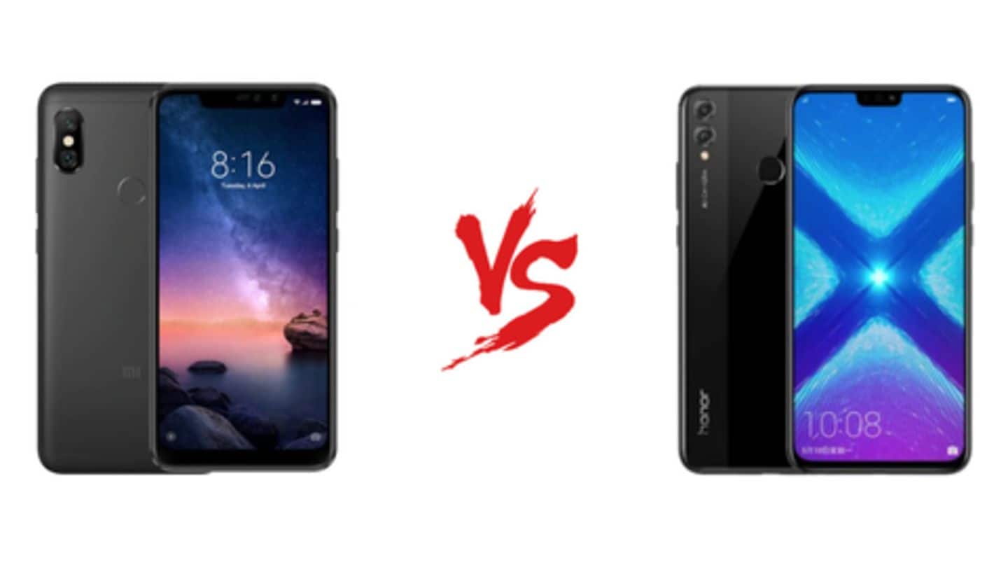 Redmi Note 6 Pro v/s Honor 8X: New mid-budget king?