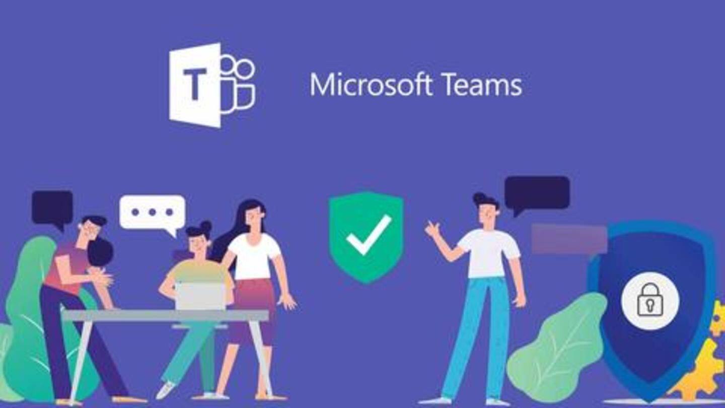 Microsoft Teams update brings Zoom-like custom background for video calls