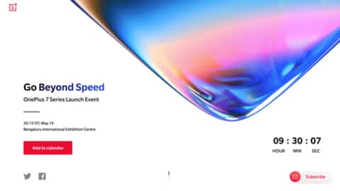 OnePlus 7 launching today: Here's how to watch live event