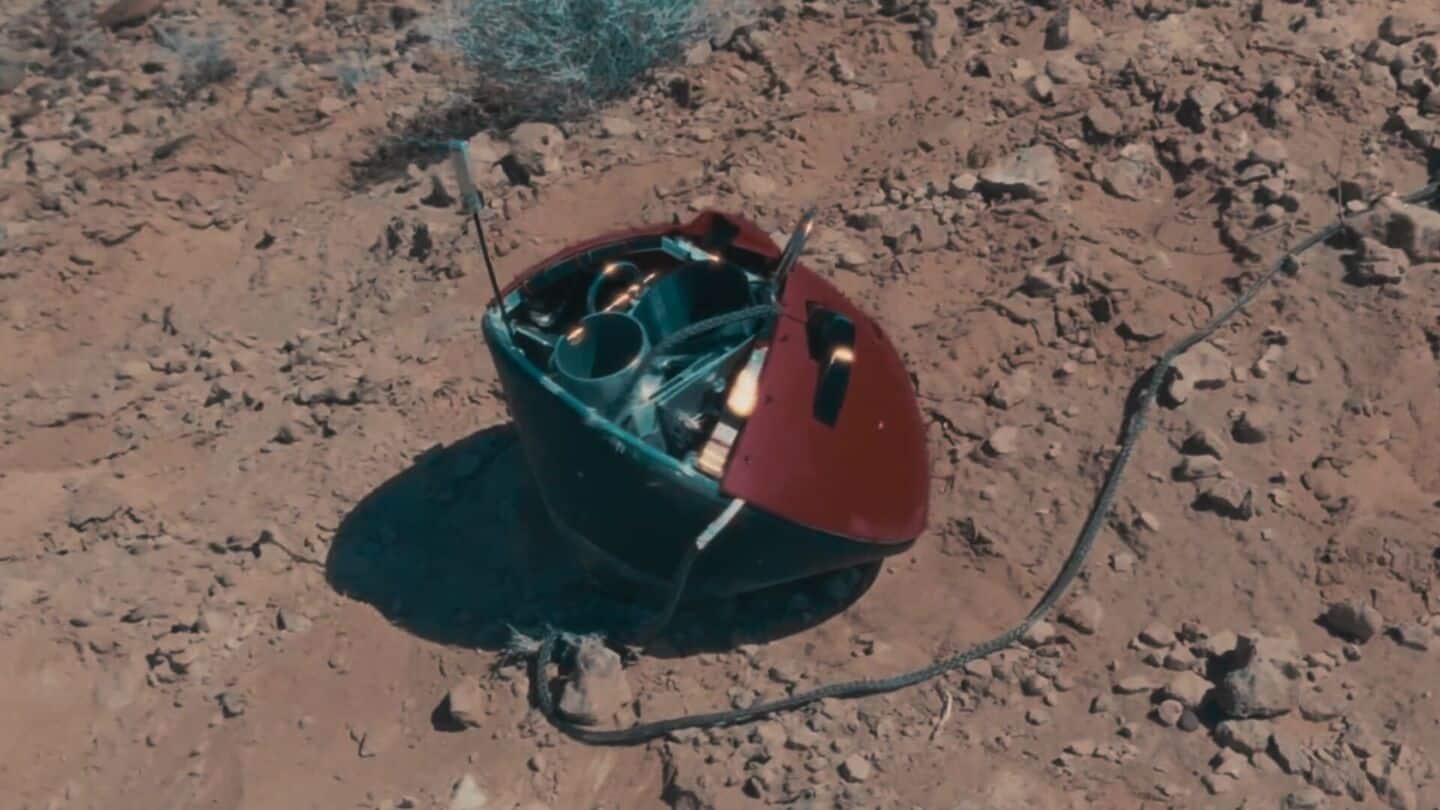 Indian start-up completes second drop test of space cargo capsule Indian start-up completes second drop test of space cargo capsule