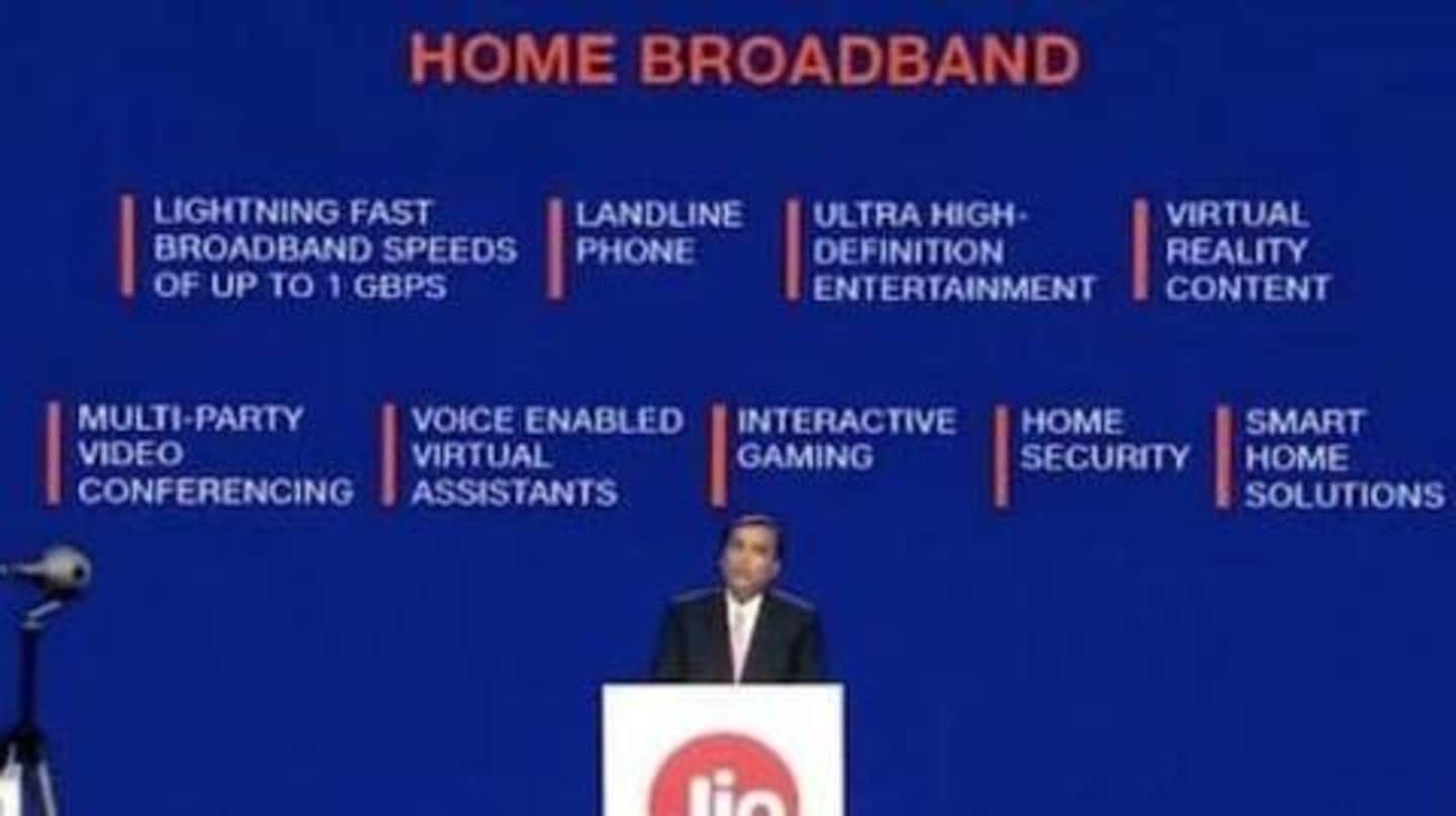 Reliance Jio Fiber v/s Airtel V-Fiber: Additional services and freebies Reliance Jio Fiber v/s Airtel V-Fiber: Additional services and freebies