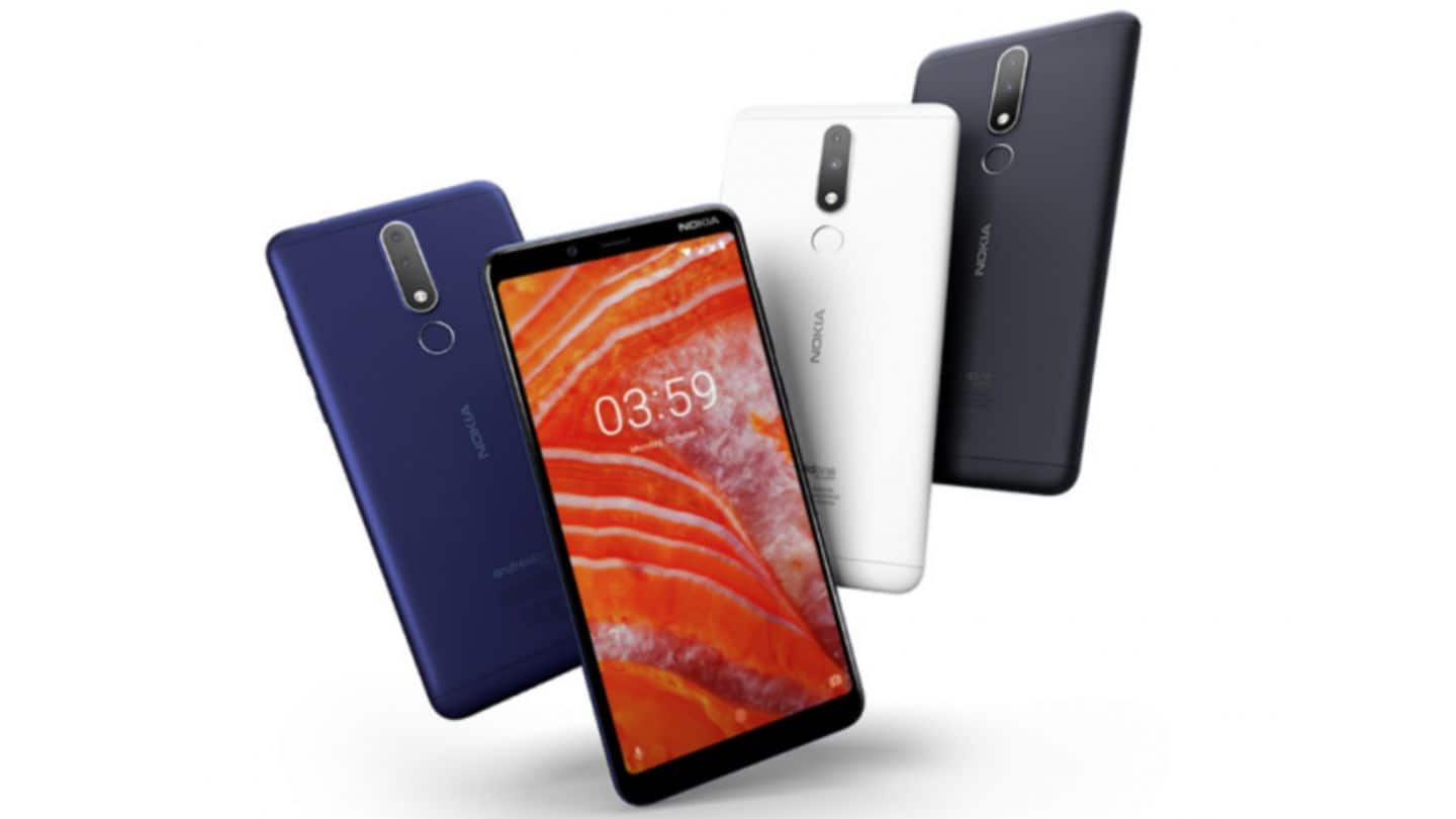 Android One-based Nokia 3.1 Plus launched at Rs. 11,499