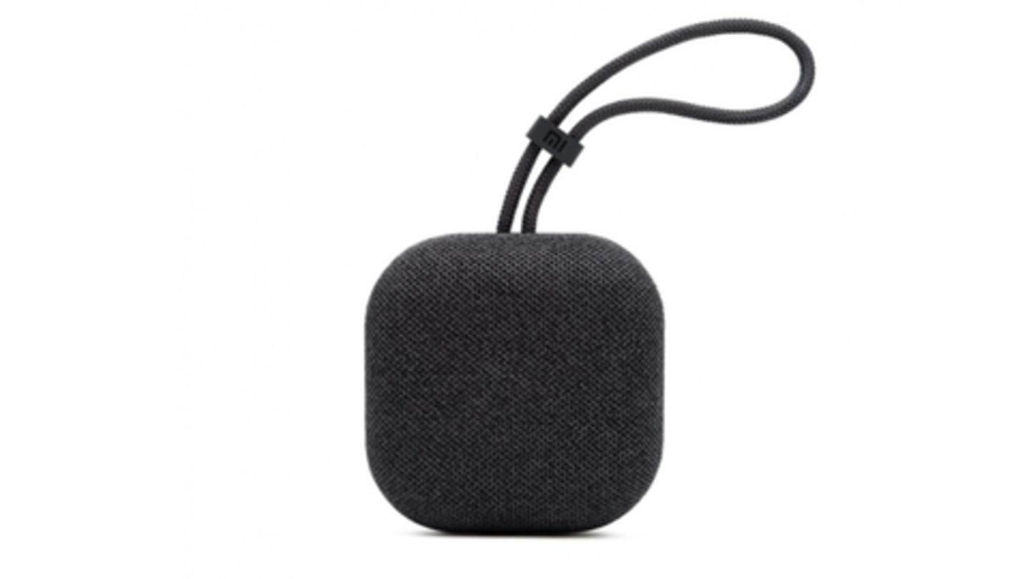 Xiaomi Mi Outdoor Bluetooth Speaker launched at Rs. 1,400 NewsBytes