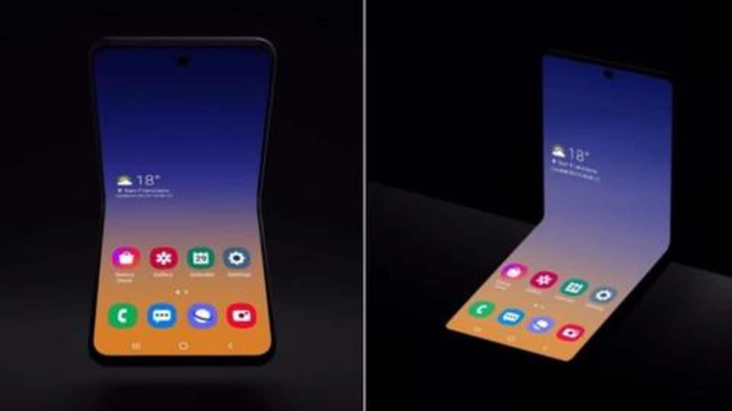 Samsung's next foldable phone could feature a Motorola RAZR-like design