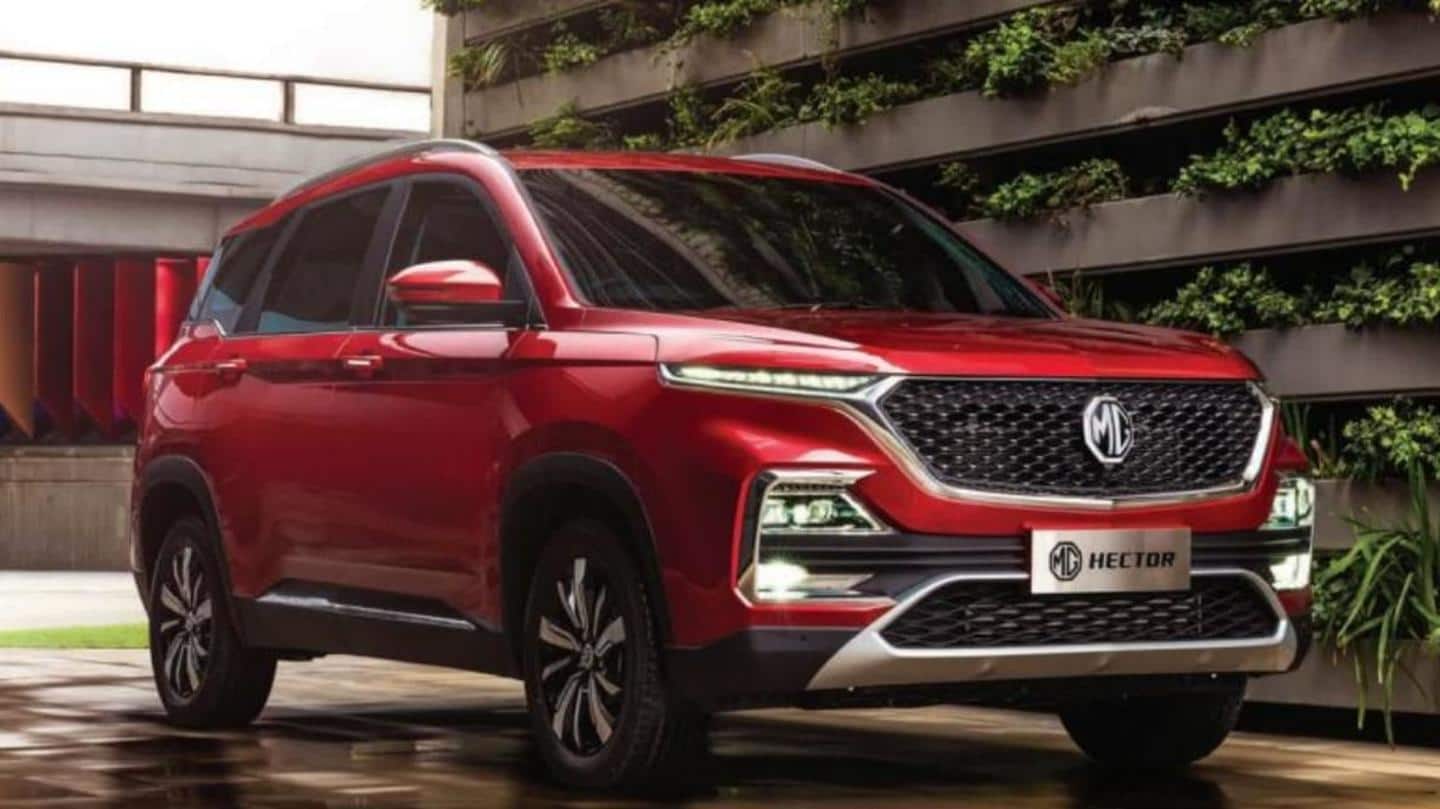MG Hector is available with benefits worth Rs. 65,000