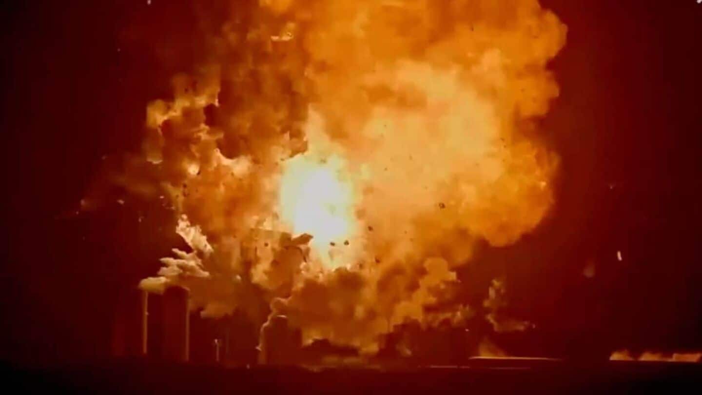 Watch: SpaceX Starship explodes on launch pad during testing Watch: SpaceX Starship explodes on launch pad during testing