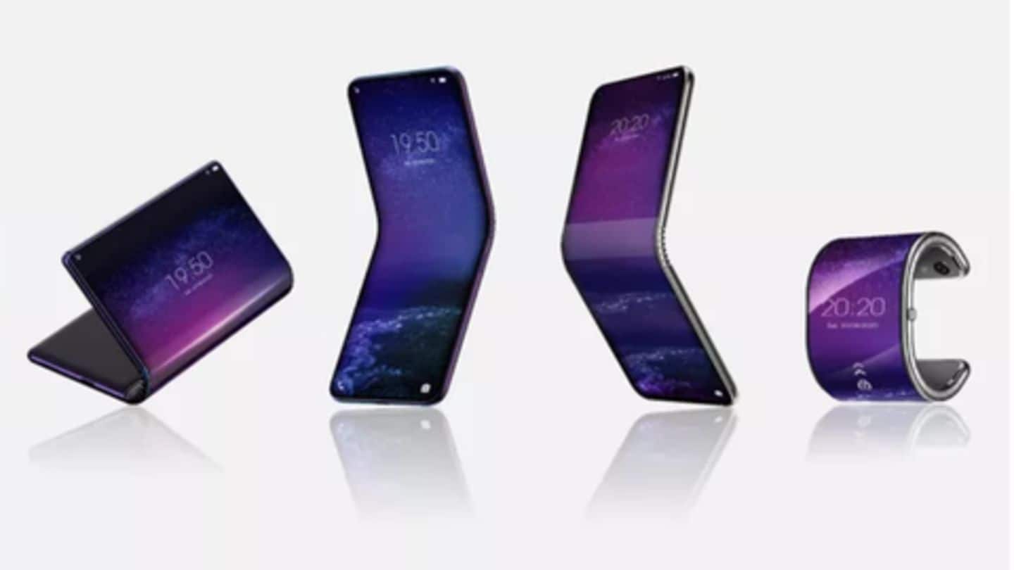 TCL's foldable phone could bend into a smartwatch