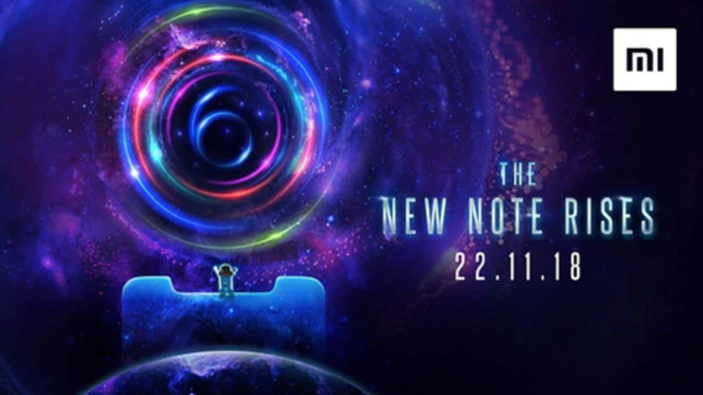 Xiaomi Redmi Note 6 Pro to launch on November 22