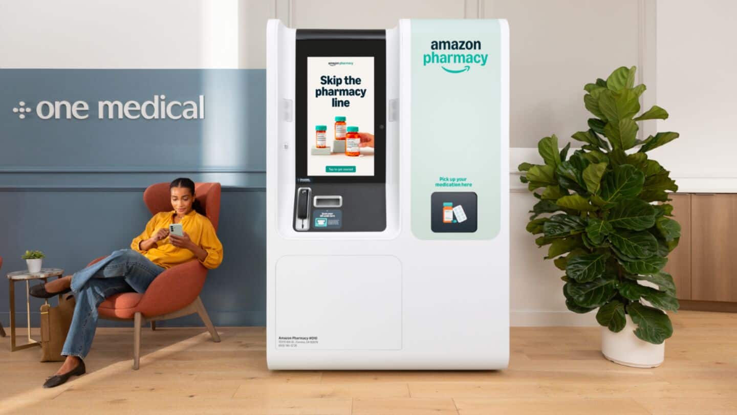 You can now get prescription medicines from Amazon's vending machines You can now get prescription medicines from Amazon's vending machines