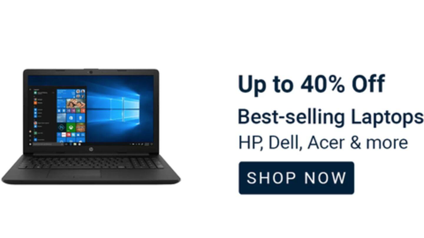 Up to 40% off on laptops and desktops Up to 40% off on laptops and desktops