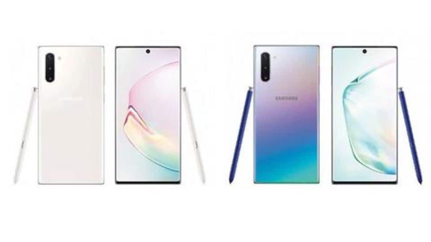 Samsung's Note 10 will release in India on August 20