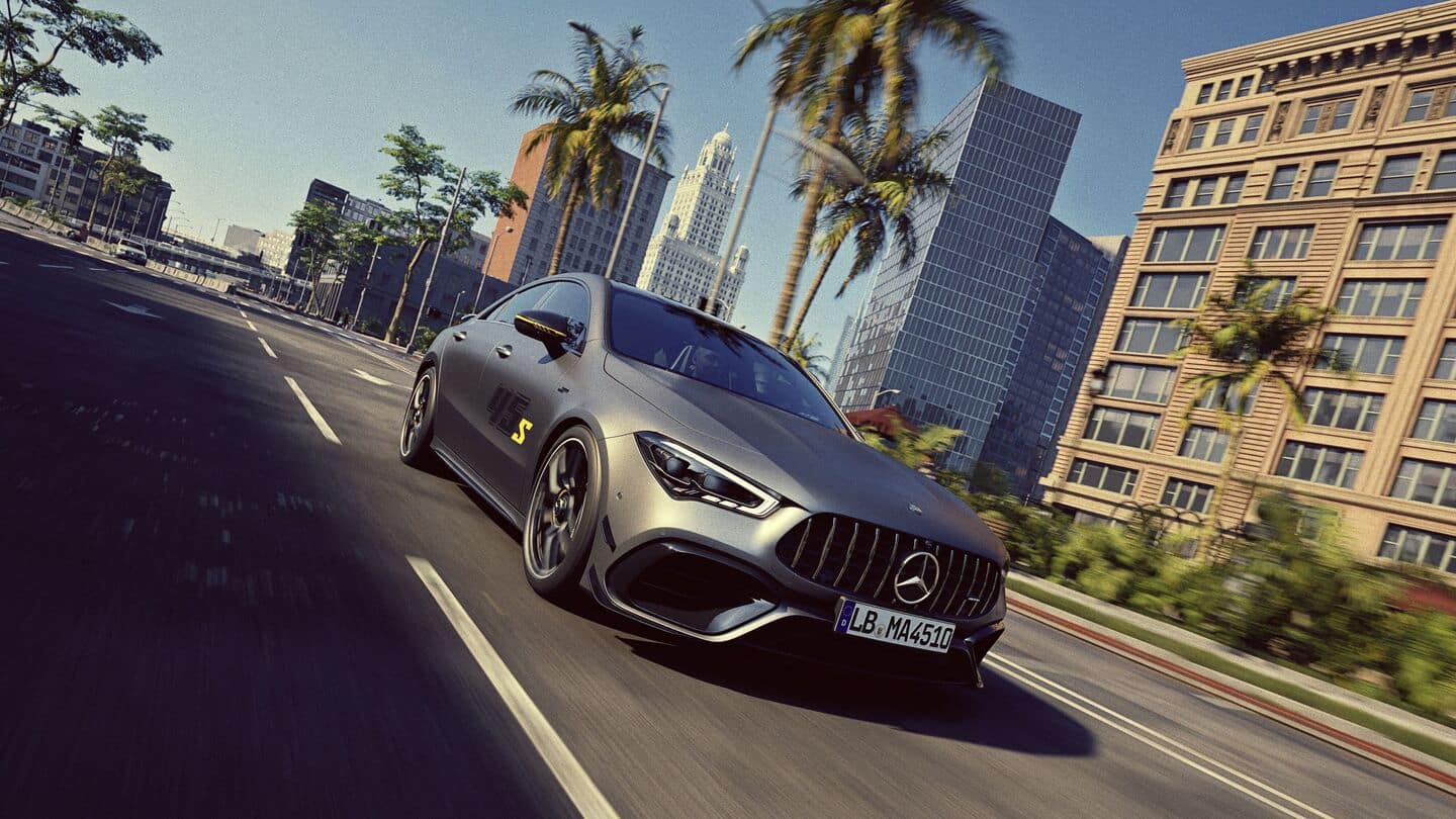 A hand‑built engine powers the final Mercedes-AMG CLA 45 S