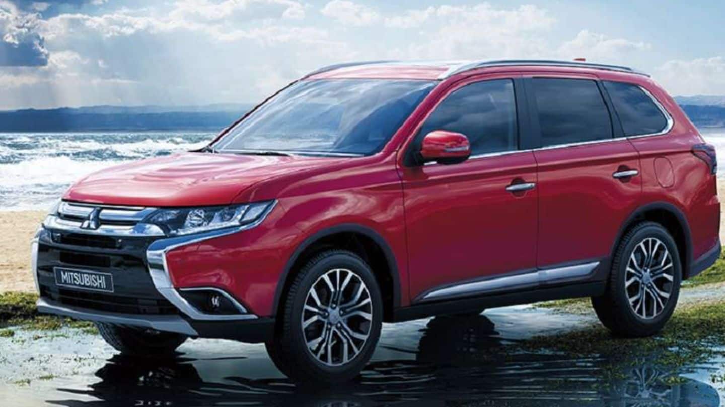 2018 Mitsubishi Outlander launched in India for Rs. 31.54 lakh