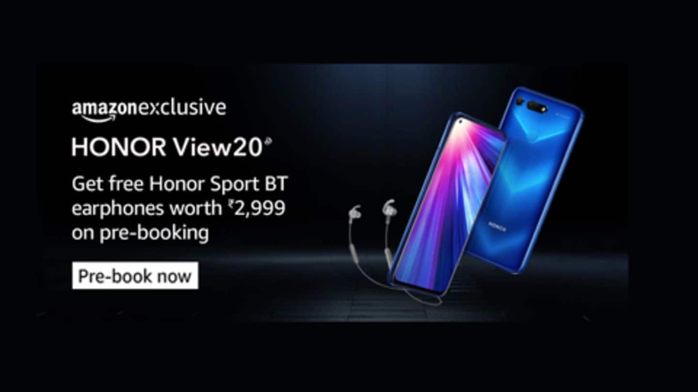 You can now pre-order Honor View20 sporting 48MP camera