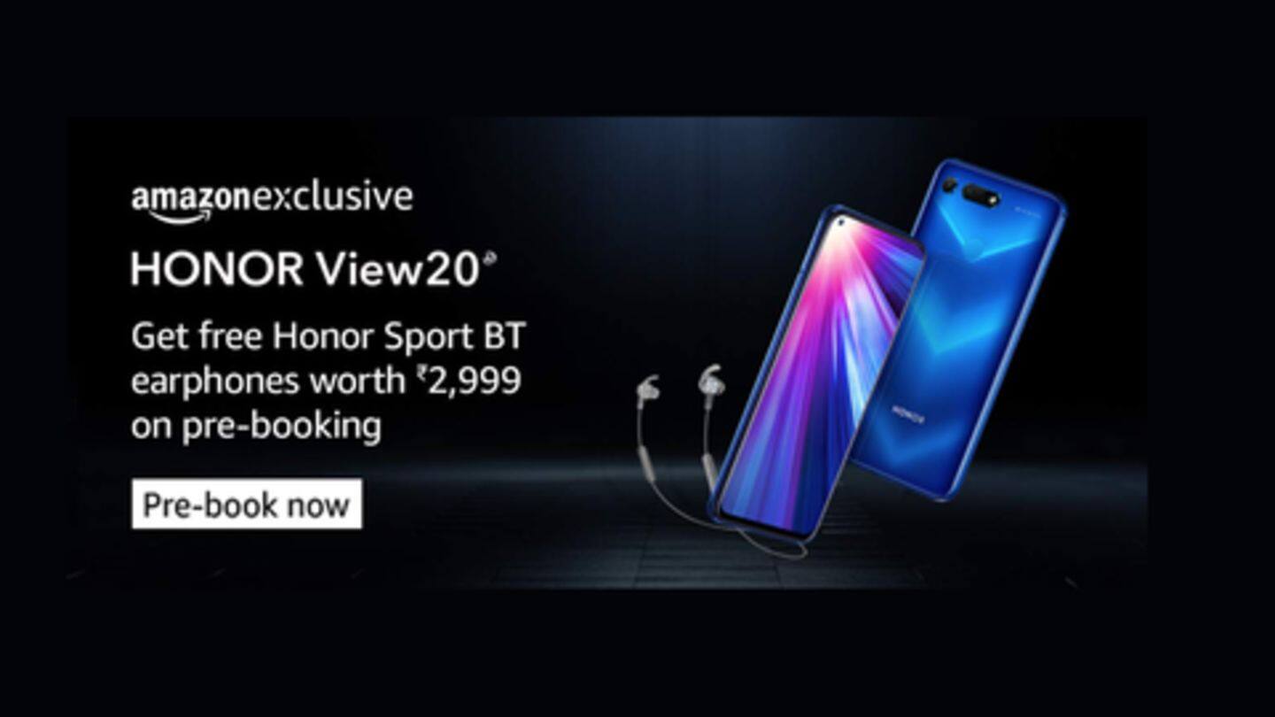 You can now pre-order Honor View20 sporting 48MP camera