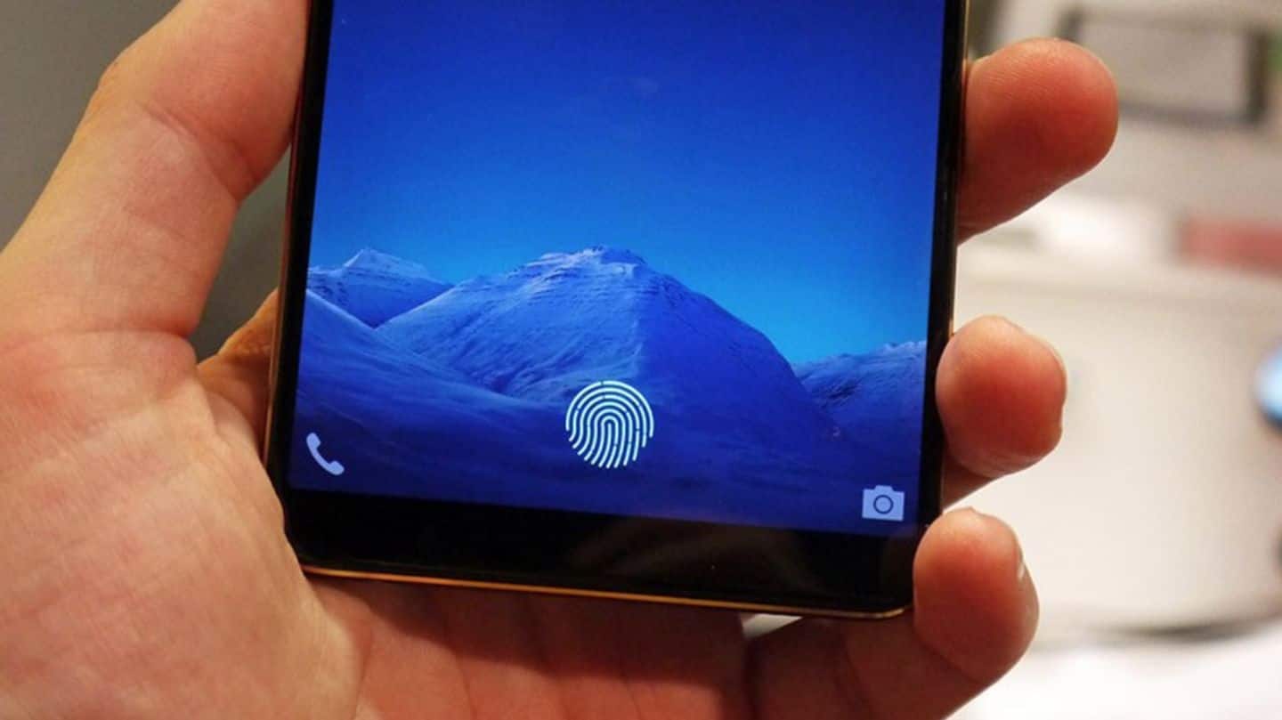 samsung m01 have fingerprint sensor