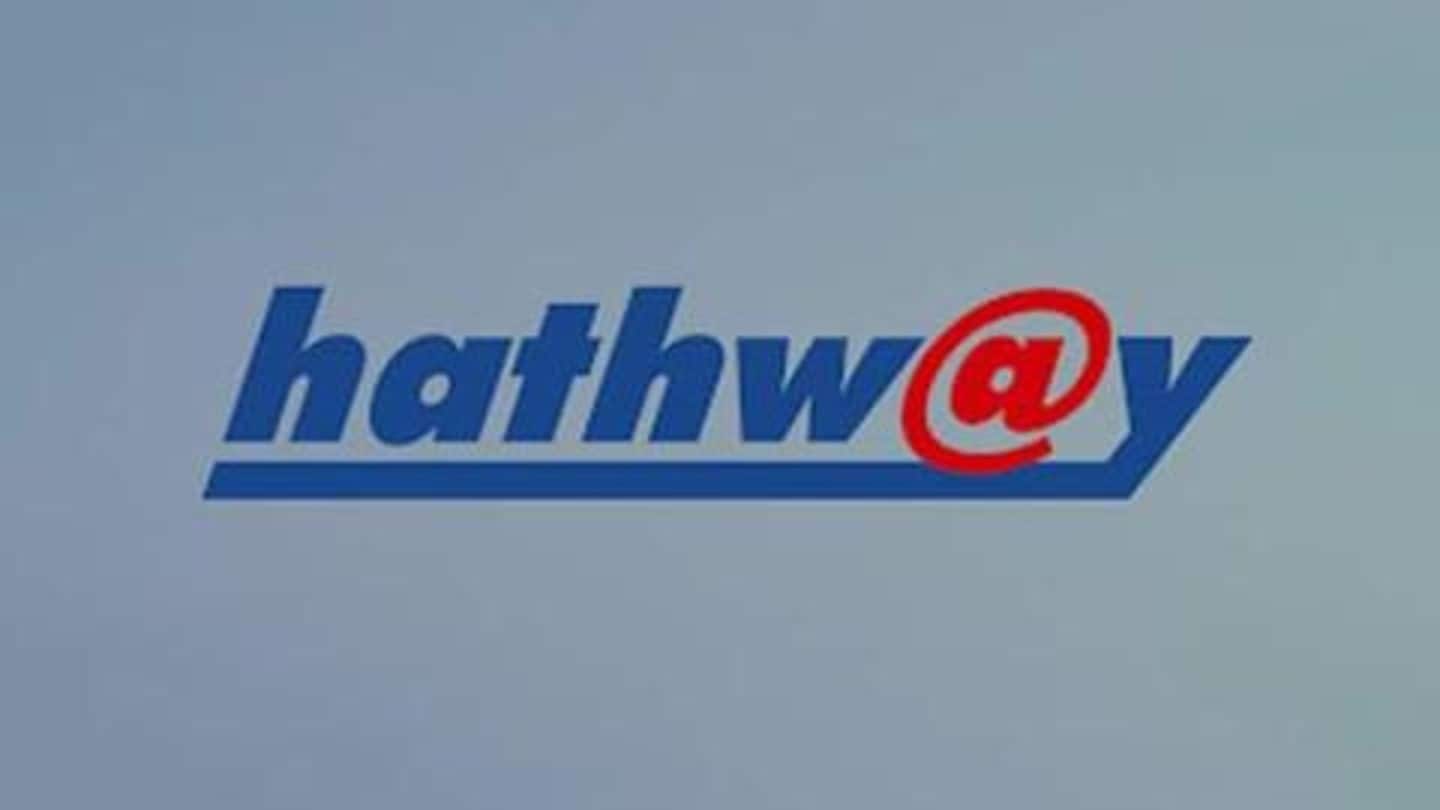 Rivaling JioFiber, Hathway launches 100Mbps broadband plan for Rs. 699