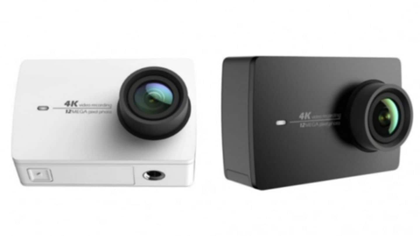 Yi 4K Sports and Action camera: Priced at Rs. 8,999 Yi 4K Sports and Action camera: Priced at Rs. 8,999