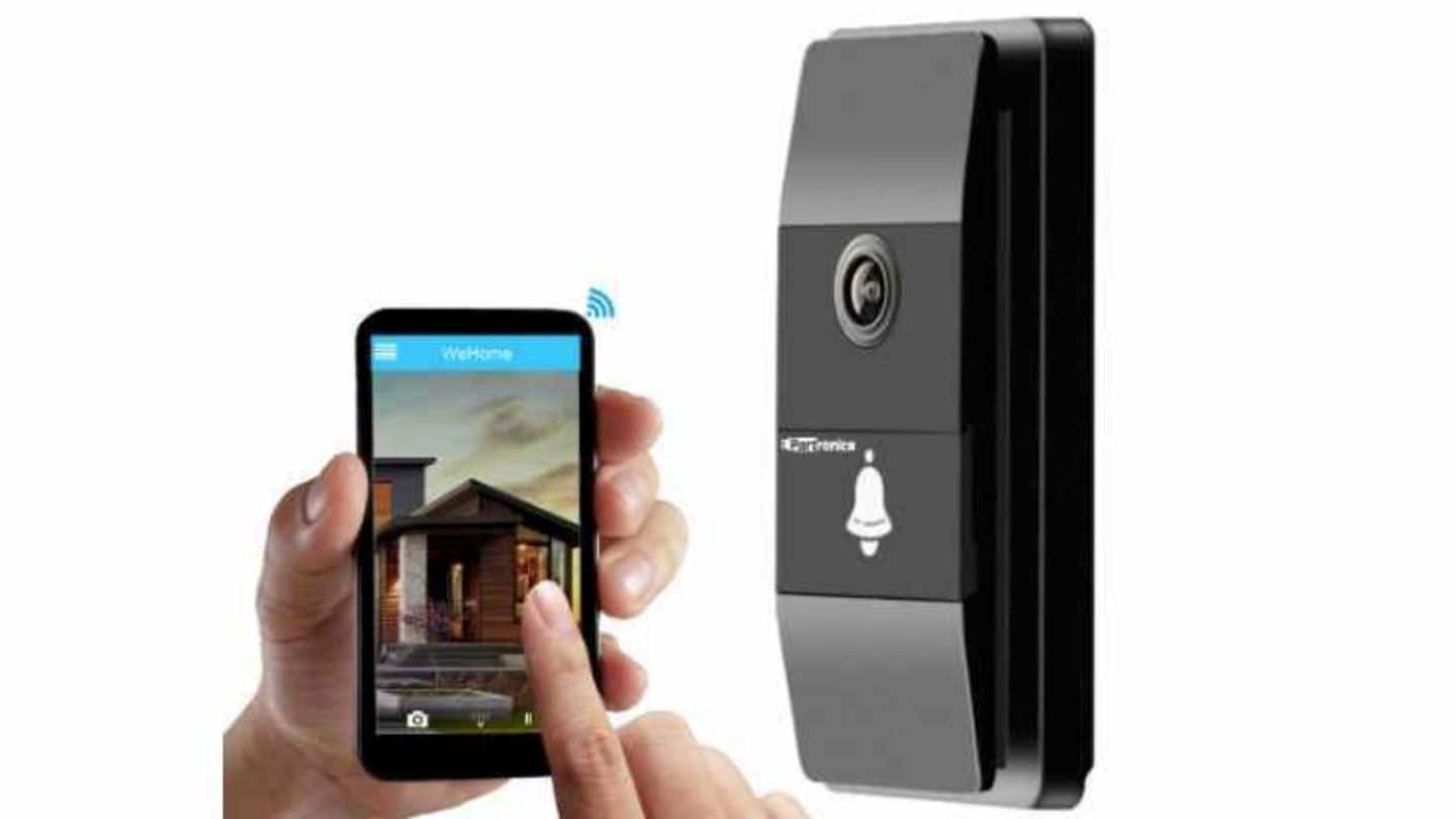 Portronics mBell: A smart video doorbell with IR night vision