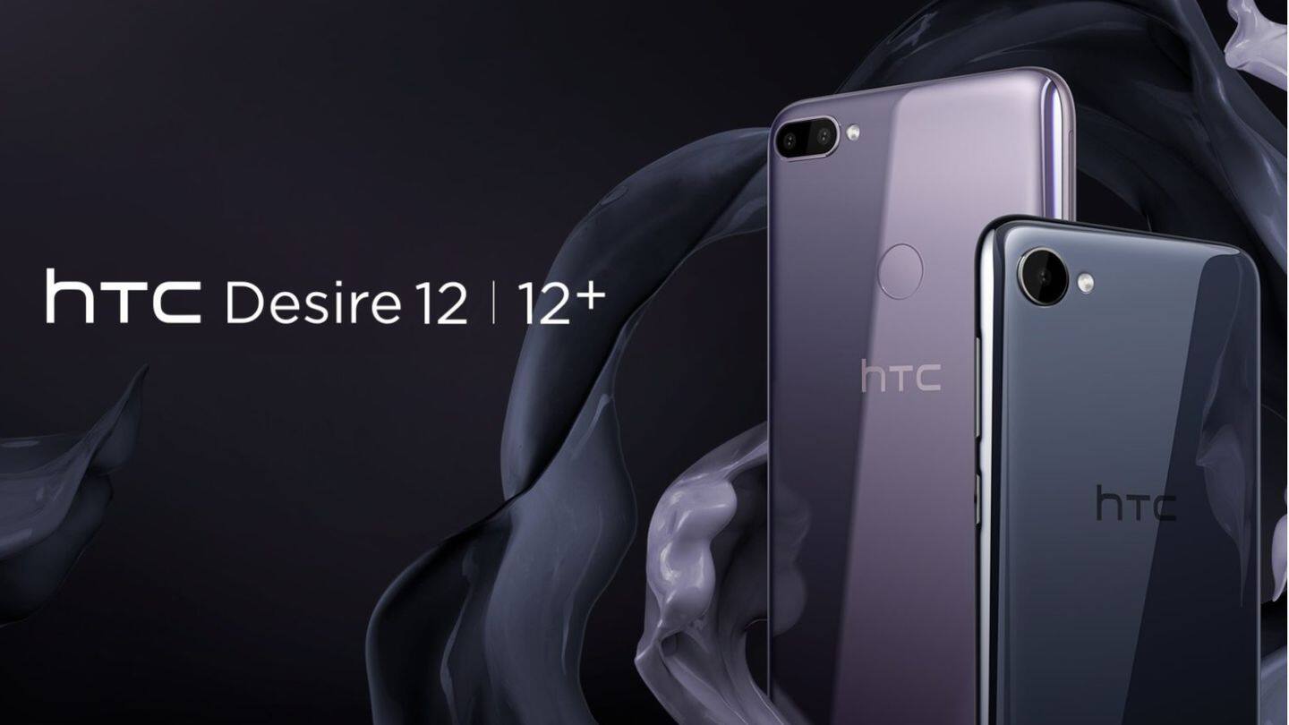 HTC Desire 12, HTC Desire 12+ launched in India