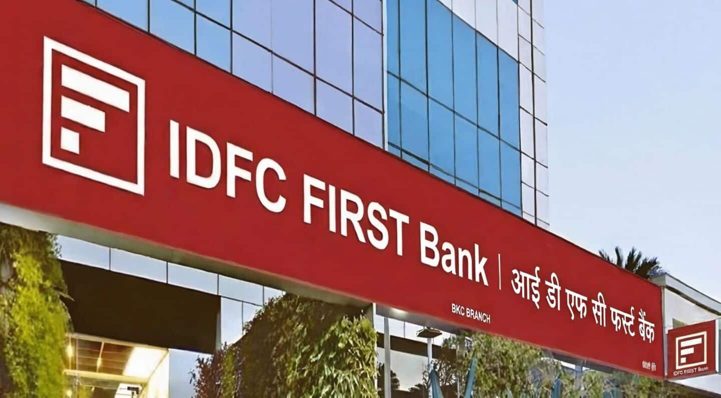 IDFC First Bank shares crash 20% on ₹590cr fraud case