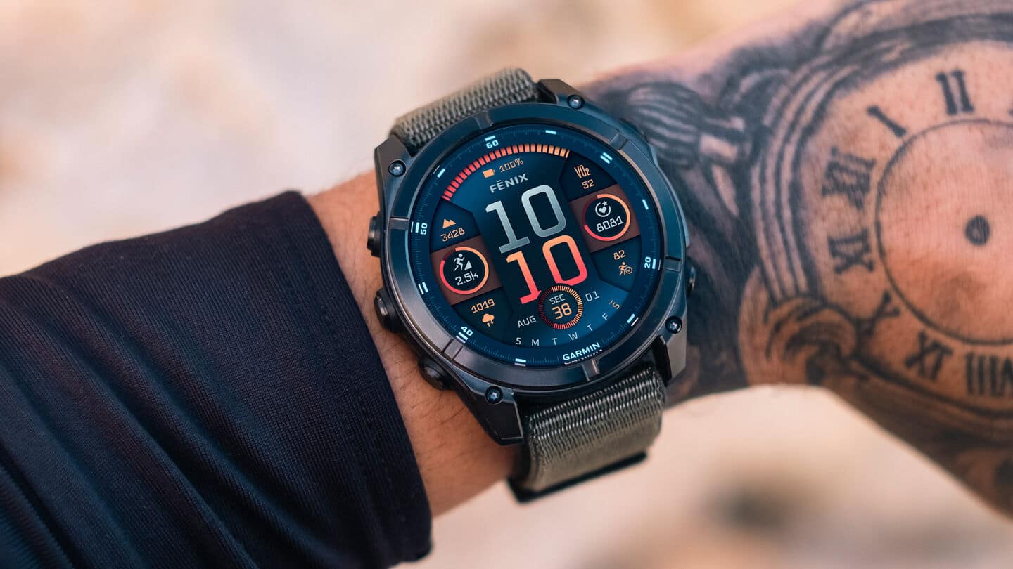 Garmin unveils satellite smartwatch before Apple's Ultra 3 launch Garmin unveils satellite smartwatch before Apple's Ultra 3 launch