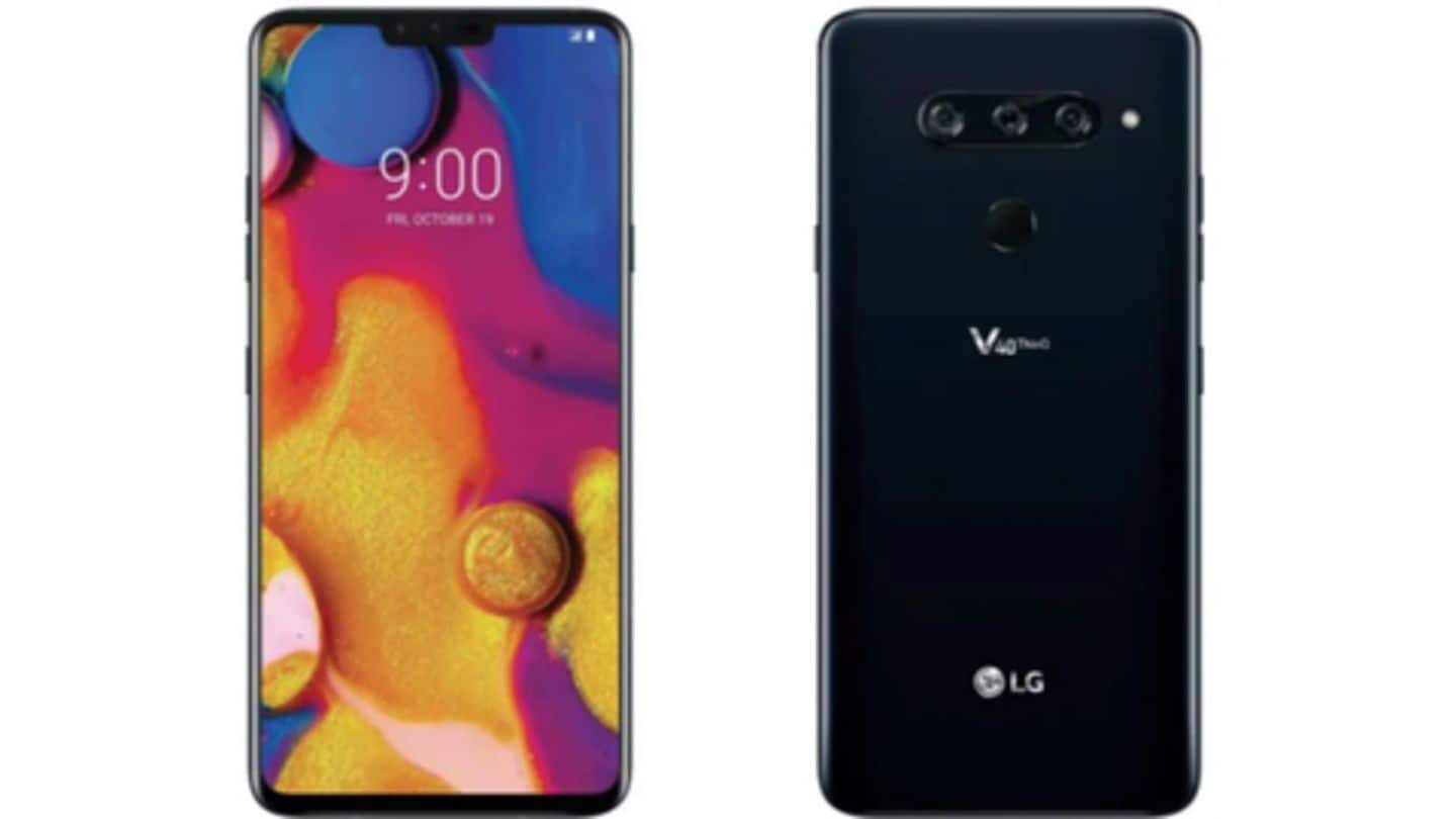 LG V40 ThinQ: At a glance LG V40 ThinQ: At a glance