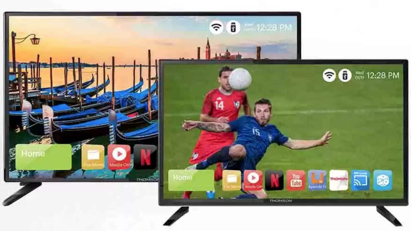 Thomson launches 3 Smart TVs: Price, Specifications and more