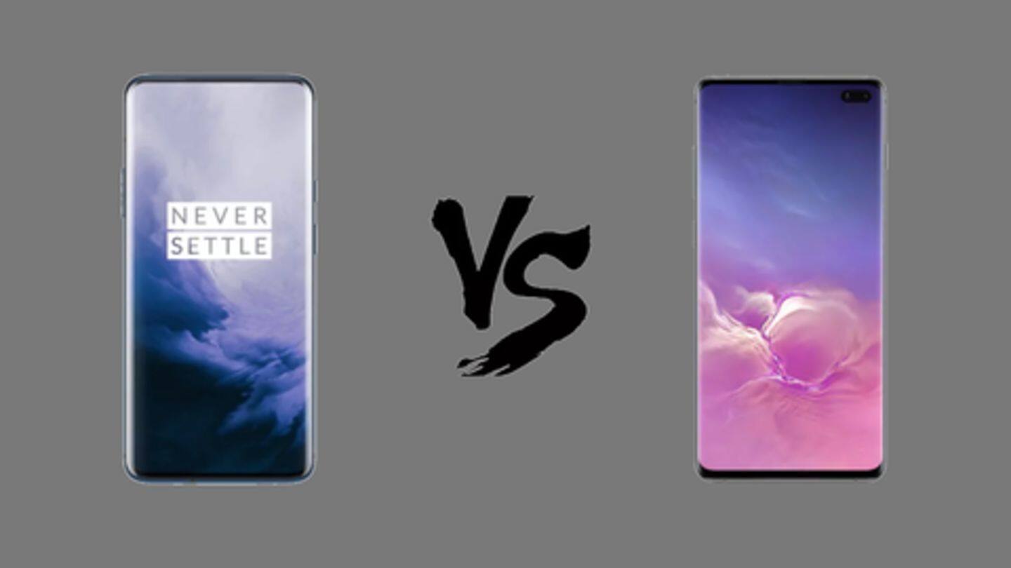 OnePlus 7 Pro v/s Samsung Galaxy S10+: Which is better?