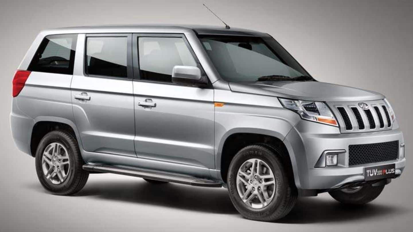 Mahindra TUV300 Plus launched in India at Rs. 9.47 lakh