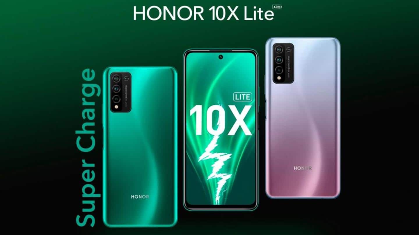 Honor 10X Lite, with Kirin 710 chipset, goes official