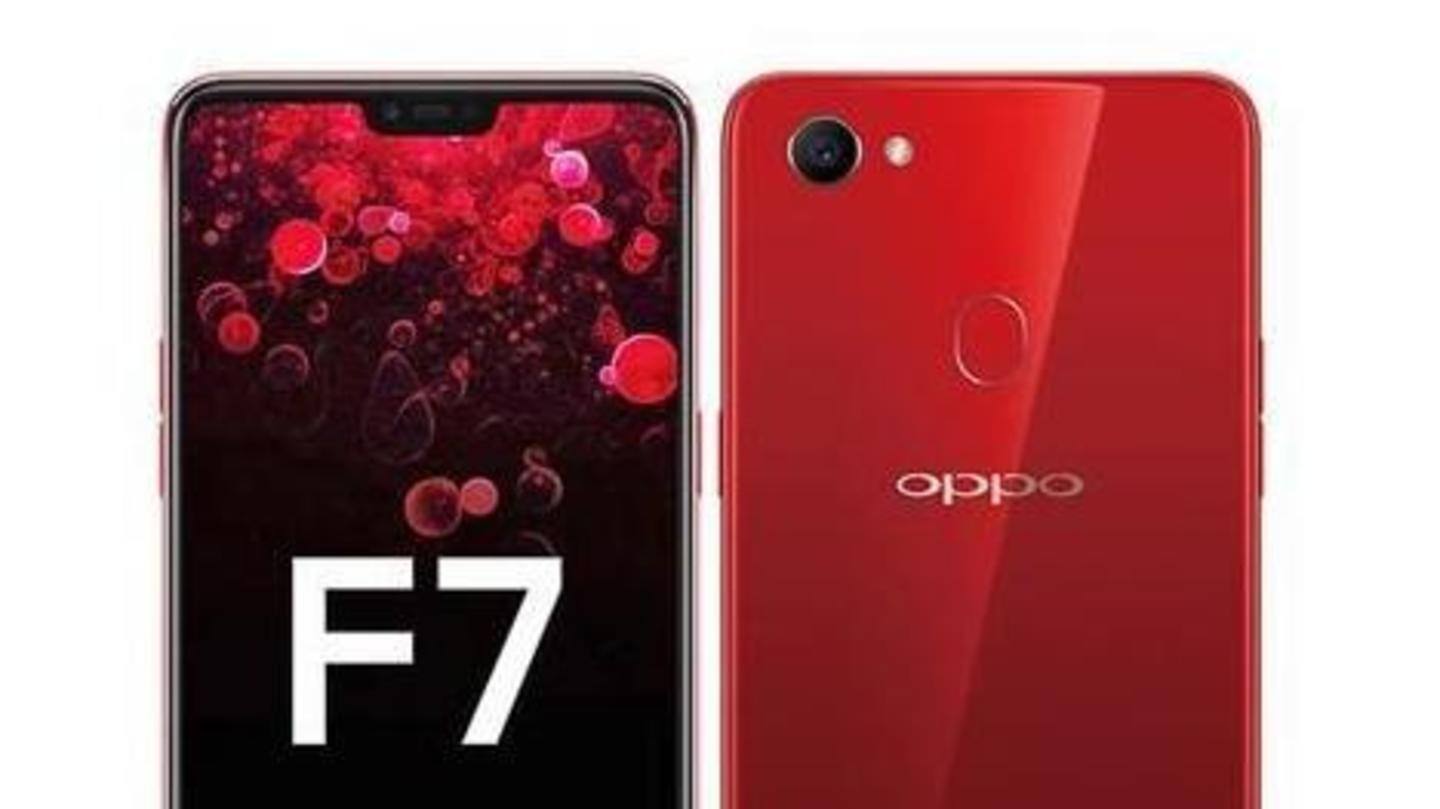 OPPO F7: At a glance OPPO F7: At a glance