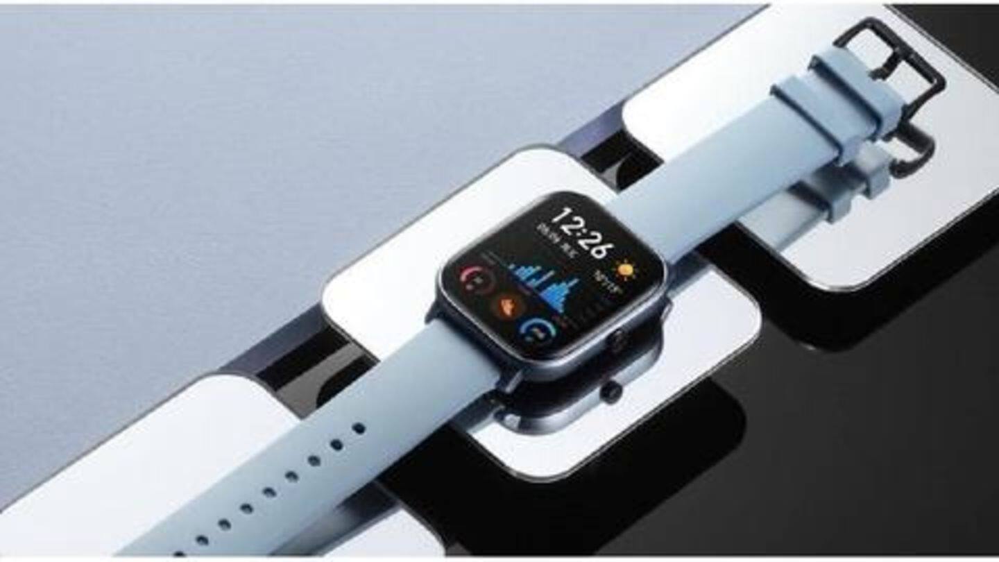 Huami Amazfit GTS: At a glance Huami Amazfit GTS: At a glance