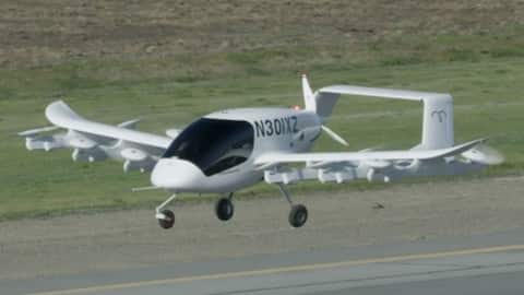 Google co-founder funded company unveils autonomous flying taxis