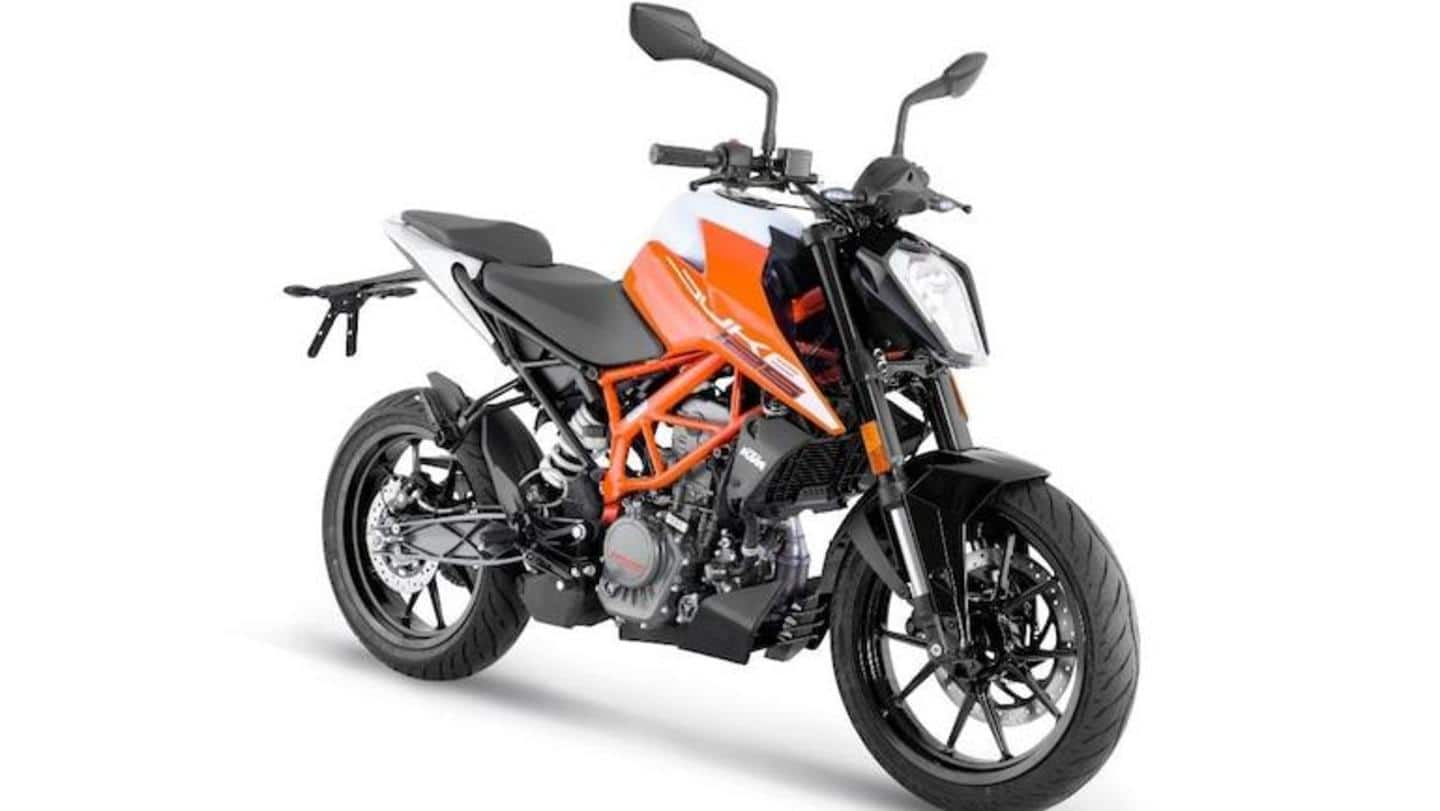 Ktm 125 duke new model 2021 sale